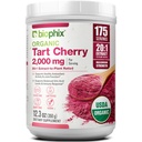 biophix Tart Cherry Powder Organic USDA 20:1 Extract 12.3 oz 350 g - Antioxidant-Rich Superfood - Supports Heart Health - Digestive Health - Natural Flavor - No Sugar Added