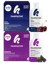 Healthycell REM Sleep Aid Supplement + Immune Super Boost Supplement Bundle
