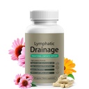 Lymphatic Drainage Capsules | Lymphatic Support Supplement for Women | Anti Cellulite, Water Retention & Bloating Relief | with Dandelion, Cleavers & Echinacea | Non-GMO, Gluten Free | 60 Count