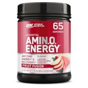 Optimum Nutrition Amino Energy - Pre Workout with Green Tea, BCAA, Amino Acids, Keto Friendly, Green Coffee Extract, Energy Powder - Fruit Fusion, 65 Servings (Packaging May Vary)