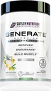 Cutler Nutrition Generate EAA och BCAA Powder: Best Branched Chain Amino Acids Supplement med viktiga aminosyror, 5g BCAA, 2g EAA för Lean Muscle Mass | Pina Colada, 30 portioner