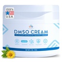 DMSO Cream with Magnesium & MSM – Lightweight Topical Cream with Aloe Vera, Arnica & Vitamin E – Fast-Absorbing, Non-Greasy – 3 oz