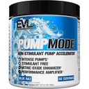 EVL PumpMode Nitric Oxide Supplement - Nitric Oxide Booster Pump Pre Workout Powder with Glycerol and Betaine for Muscle Recovery Growth and Endurance - Stim Free Pre Workout Drink (Blue Raz)