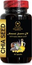 chia seeds gluten free - CHIA SEED - chia seed oil, alpha lipoic acid nutritional supplements, antioxidants supplements for women, immune boost pills, chia seeds white organic - 1 Bottle 60 Softgels
