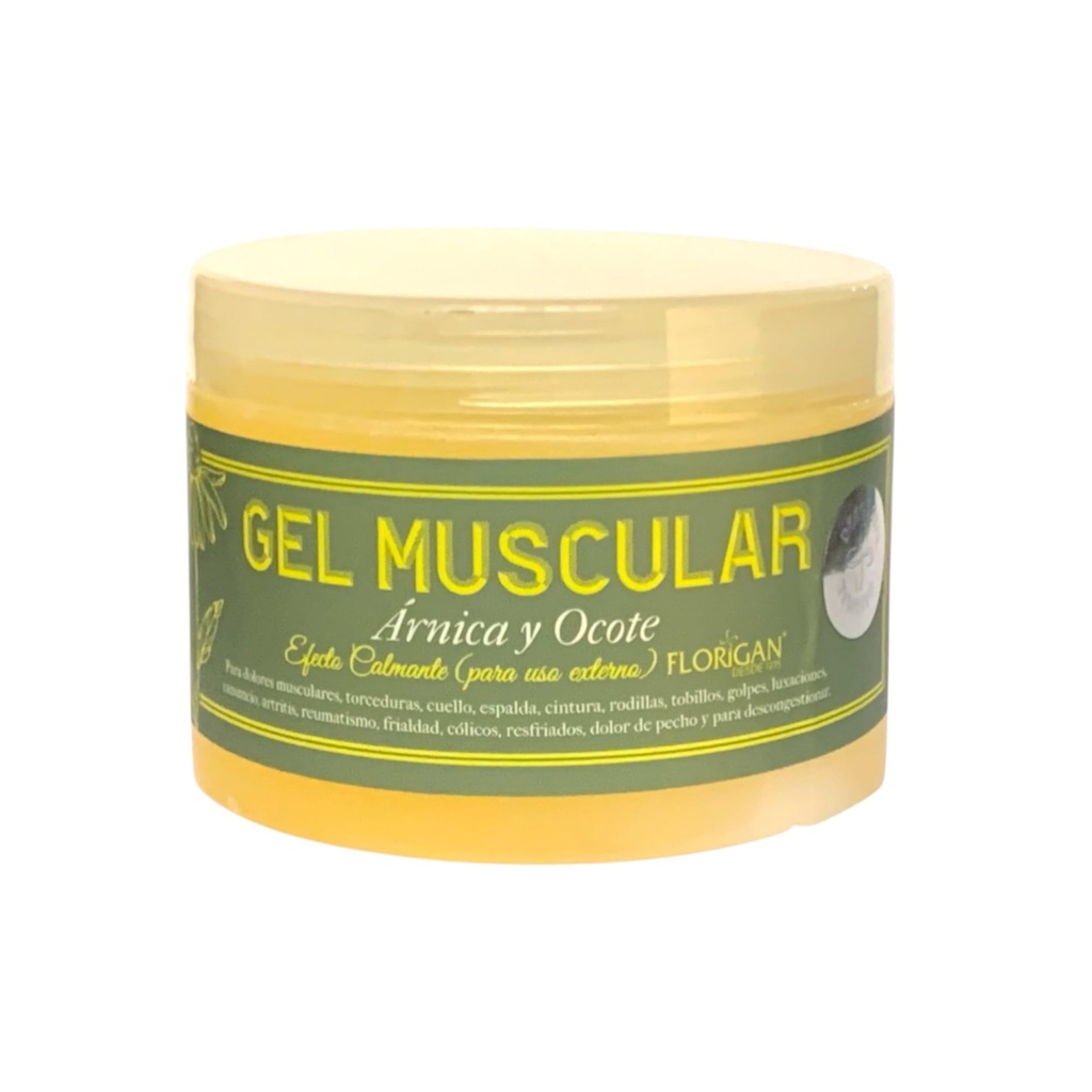Muscular Gel with Chamomile and Ocote Pine Extracts 350grs.
