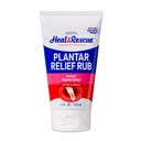 Heal&Rescue Plantar Fasciitis Relief Rub 4 fl oz – Epsom Salt & Arnica Extract Gel for Sore Heels, Arch Pain & Foot Fatigue Recovery