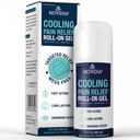 NOVEHA Lidocaine Roll-On Gel 4% | Maximum Strength Temporary Topical Pain Relief for Minor Muscle & Joint Aches | Cooling Formula with Menthol & Arnica | Non-Greasy, Quick-Drying | 2.5 fl oz