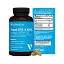 High-Potency, Super EPA/DHA Fish Oil 750mg of Essential Omega-3 Fatty Acids | EPA & DHA | Heart Health, Brain Health, Immune System Health