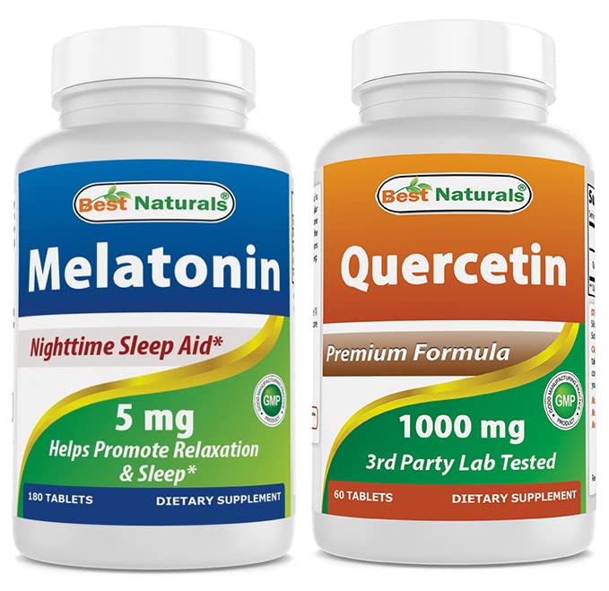 Melatonin 5 mg & Quercetin 1000 mg