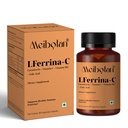 lactoferrin Supplement with Vitamin C for Men & Women Reduces Oxidative Stress,Antioxidants,Strengthens Immunity,Protects Against Infections- 60 Veg Capsules