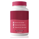 Ferrin Supplement - Daily Iron Support Capsules with Iron Bisglycinate Lactoferrin Vitamin C B12 and Gentle Absorption (1)