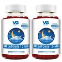 VITA GLOBE Melatonin Gummies 10mg, Sleep Aid Gummies, Sugar Free- Non-GMO, Vegan and Sleep Aid Supplement, Supports Relaxation & Healthy Sleep Cycle, 60 Count Sleep Aid Gummy (Pack of 2)