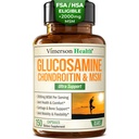 Glucosamine Chondroitin MSM Supplement – 3-in-1 Joint Supplements for Men and Women w/Glucosamine Sulfate 1500mg, Chondroitin Sulfate 1200mg & MSM 2000mg for Joint Health – FSA Eligible 150 Caps