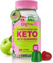 Keto Acv Gummies for Advanced Weight Loss: Apple Cider Vinegar Gummies with Vitamins to Support Digestion, Metabolism, & Immune Health - Sugar Free 80 ct