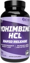 EAS Yohimbine HCL | Perda de peso mellorada e rendemento atlético | Rapid Release Technology | Gluten Free, Non GMO, Vegetarian Friendly | 90 cápsulas