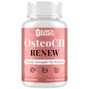 Joint Supplements for Women OsteoCII Renew Triple Strength – Advanced Joint, Bone & Skin Formula – Collagen, Glucosamine, Chondroitin, Calcium, MK-7, Vitamin D3, Hyaluronic Acid, 180 Tablets