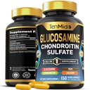 Glucosamine Chondroitin MSM Supplement for Men and Women - 4in1 Formula - Joint & Bone Health Support - 150 Capsules
