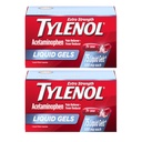 Tylenol Extra Strength Liquid Gels, 500mg Acetaminophen, 2 x 75 ct | Pain Reliever & Fever Reducer for Adults, Fast-Acting Liquid Gel Capsules, Headaches & Minor Pain Relief, Twin Pack