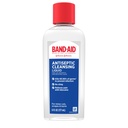 BAND-AID Brand Antiseptic Cleansing Liquid, 6 Fl. Oz | Antimicrobial First Aid Wash for Infection Prevention, Wound Care of Minor Cuts, Scrapes & Burns, Pain Relief with Lidocaine