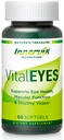 VitalEYES High Potency Lutein 20mg & Astaxanthin, Macular & Clear Vision Support, Eye Health Vitamins A, E, Zinc, Magnesium, Premium Eye Supplement for Digital Users 60 Softgels,