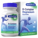 SANOVIA Vitamin B Complex Methylated with Magnesium glycinate - High Absorption Vitamin B12 1000 mcg Methylcobalamin