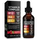 Frovetani Organic Vitamin B Complex,Vitamin b Complex for Women, Vitamin B Complex Liquid, Vitamin B12 Methylcobalamin,Vitamin b6,B1,B9 for Metabolic Health Support, Vegan, Non-GMO, Gluten Free