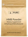 Pure Original Materiallar HMB (8oz) Qeyri-GMO, Gluten-Free, Lab-based