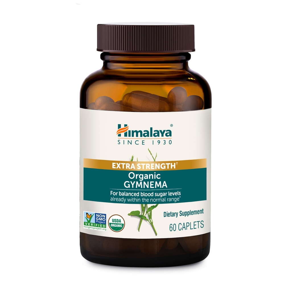Himalaya USDA Extra Strength Organic Gymnema Sylvestre Extract 1085mg,Gymnema Sylvestre Supplements,Herbal Glucose Metabolism Support,Gymnema Sylvestre Capsules,Non-GMO, Vegan, Gluten Free