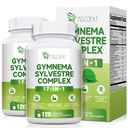 Migcopat Gymnema Sylvestre Supplement 2 Pack (120 Capsules Each) | 17-in-1 Herbal Blend with Cinnamon, Berberine HCI, Bitter Melon & Chromium – Supports Metabolic Wellness & Energy Production