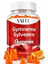 VAITE Gymnema Sylvestre Supplements 600mg – 20:1 Leaf Extract Gummies, Non-GMO, Gluten-Free, Vegan-Friendly, Made with Plant-Based Ingredients, with Antioxidant Properties, 60 Chewable Gummies