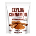 Lirae Ceylon Cinnamon Softgels,300 Softgels Equivalent with Mct Oil,Extra Strength Cinnamon Supplements,Non-GMO, Gluten Free (1)