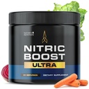 Nitric Boost Ultra Powder – GMP-Certified – 30 Servings, 1 Month Supply | Botanical powder, non-habit forming | Non-GMO, GMP-Certified, Made in USA | Mixes into water, daily scoop