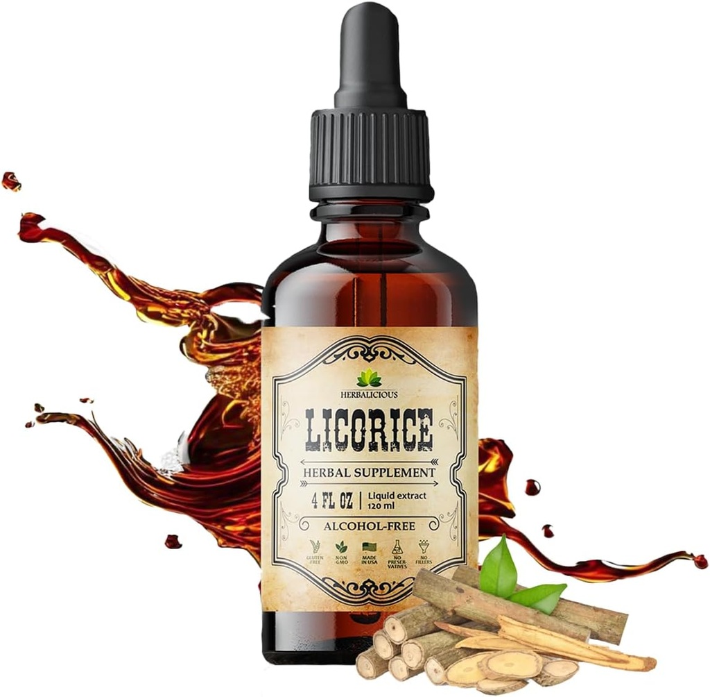 HERBALICIOUS Licorice Root Extract (Glycyrrhiza glabra) 