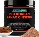 Purity’s Best Red Korean Panax Ginseng – 5% Ginsenosides – Herbal Supplement – 120 Veggie Capsules