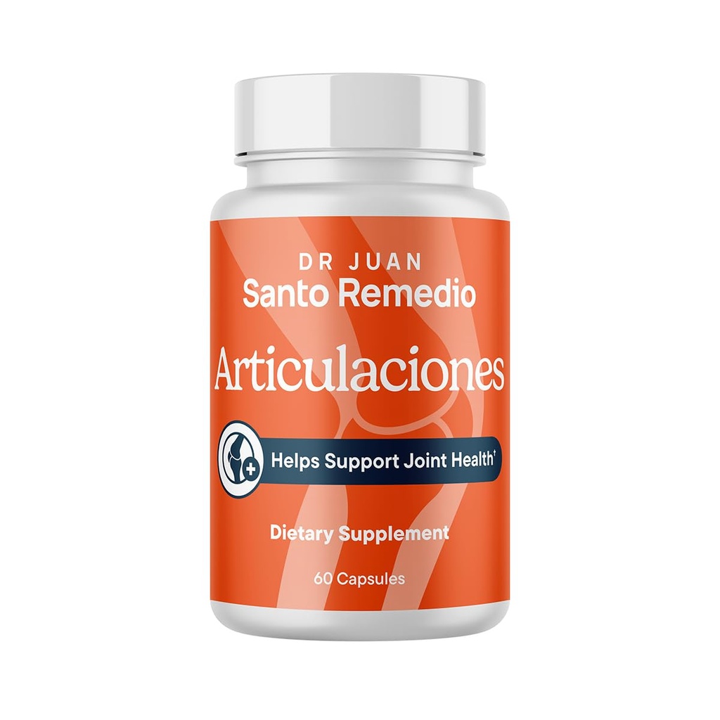 Santo Remedio Articulaciones, Joint Health Support, Promotes Joint Comfort and Function, Contains Clinically Proven Ingredients, TamaFlex™, 30 Servings