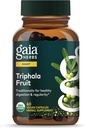 Gaia Herbs Triphala水果 - 支持消化健康 - 轻度清洁你的系统* - 与Amla水果,Belleric Myrobalan和Chebulic Myrobalan - 60 Vegan Capsules(30天供应)