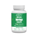 Moringa Capsules 800mg – 90 Vegan Capsules | Pure Moringa Leaf Powder Supplement for Natural Energy, Digestive Balance, Antioxidant & Daily Wellness | Non-GMO, Plant-Based, Made in USA