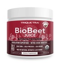 BioBeet® Beet Juice (Black Cherry Flavor) Max Strength 20x High Concentration than Beet Root Powder – Organic, Cold-Pressed, USA Grown, Raw Form – Nitric Oxide, Circulation Support (50 Servings)