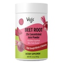 Beet Root Juice Powder Drink Mix, Natural Nitrates 500mg Each Serving - 20:1 Freeze Dried Organic Beets Nitric Oxide Supplement - Energy, Heart, Blood Flow & Circulation Superfood - 30 Servings