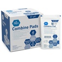 MED PRIDE Sterile ABD Combine Pads,5x9 in,Absorbent,Latex-Free,40-Count