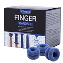 Dimora Finger Cots, Pack of 60 (Large Size) Finger Protectors, Breathable Bandages for Wound Care, Stretchy Sleeves for Gardening, Fitness and Cargo Handling, Blue