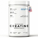 Puregen Labs Micronized Creatine Monohydrate Powder 500g – Pure, Unflavored, No Additives | 5000mg Per Serv (5g) - 100 Servings | Third Party Tested for Quality