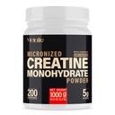 100% Pure Creatine Monohydrate Powder 200 Servings, Micronized Powder, Muscle Growth, Unflavored, Ideal for Athletes & Fitness Enthusiasts, Third Party lab Tested, Vegan, 1000 g