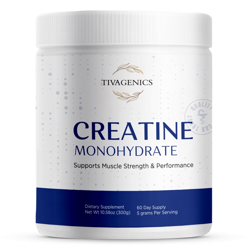 Pure Creatine Monohydrate Powder 300g – Micronized Supplements 5g Serving for Support Muscle Growth & Health | Unflavored Creatine for Men & Women LabTested Vegan-Friendly 60 Days Supply