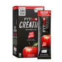 FITAID Creatine Monohydrate Powder with CreaPure®, Fuji Apple Flavor, 14 Single-Serve Packs, Pure Creatine for Women & Men, Pre Workout Supplement for ATP, Easy-Mix, Zero Sugar, Creatina Monohidratada