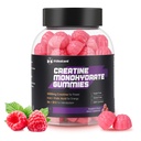 Creatine Monohydrate Gummies 5000mg w/Iron, Vitamin B6 & B12, Sugar Free 5g Creatine Supplements for Women and Men Boost Energy & Muscle Recovery - 90 Raspberry Gummies