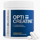 Opti + Creatine Monohydrate Capsules | Support Muscle Recovery, Energy and Healthy Stamina* | Daily Creatine Supplement | 180 Capsules/60 Servings
