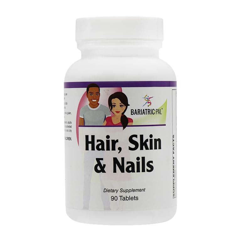 BariatricPal Hair, Skin & Nails Formula Tablets (90ct Bottle)