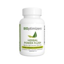 BIOptimizers Herbal Power Flush - Extra Strength Digestive Cleanse - Eliminate Toxins Improve Bowel Digestion - Bloating Discomfort Relief for Adults - 90 Capsules
