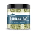 Earthborn Elements Damiana Leaf 200 Capsules, Pure & Undiluted, No Additives